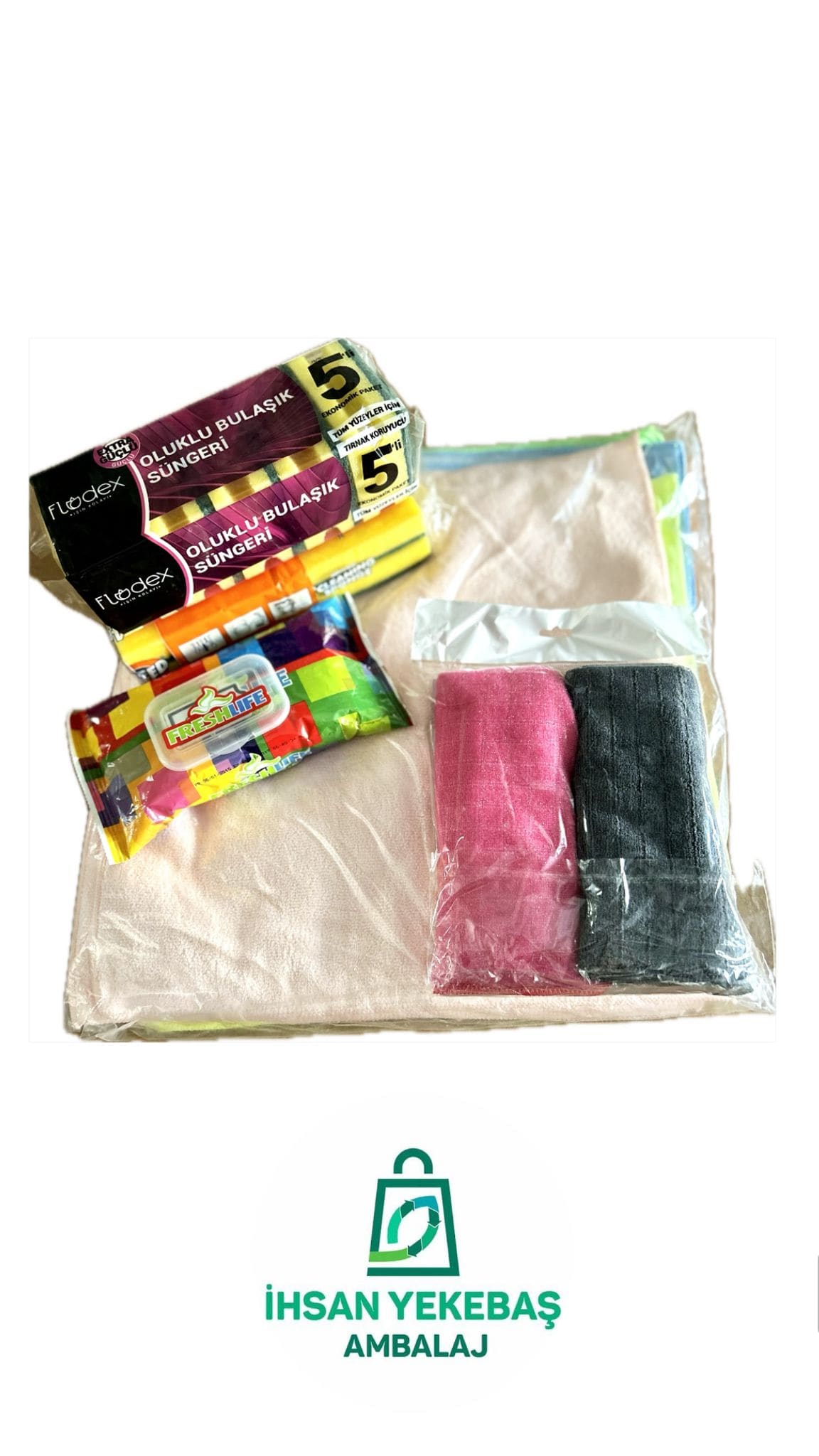 Renkli 190 Sünger (12 ADET PAKET)